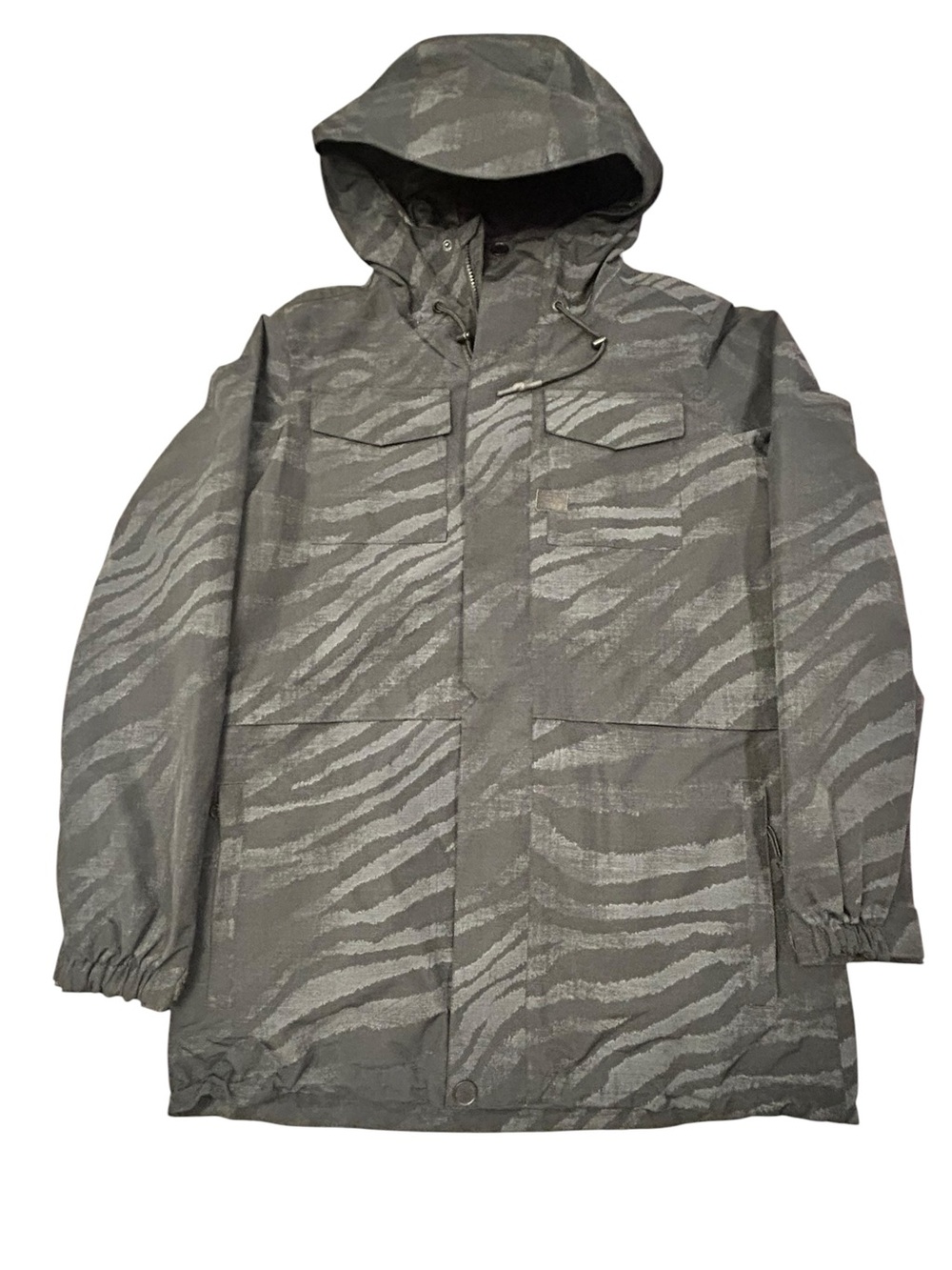 Volcom Leeland Stone Women’s Snowboarding Jacket Waterproof M Boyfriend Fit Snow